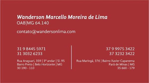 Wanderson Lima Escritório de Advocacia