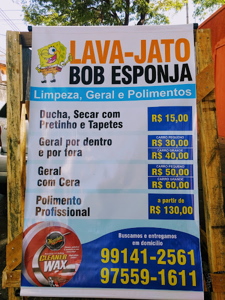 Lava Jato Bob Esponja Lava Jato Bob Esponja