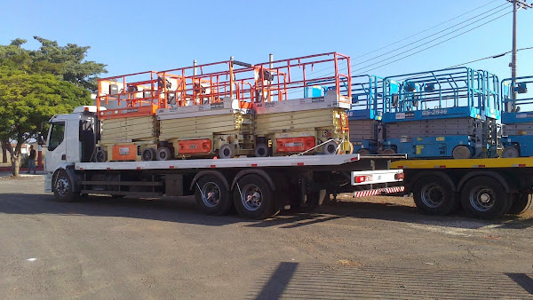 Foto 1 Transporte de Maquinas Campinas