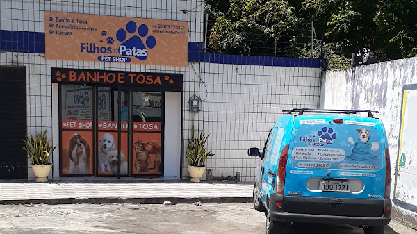Filhos de Patas Pet Shop Banho e Tosa