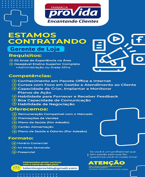 Foto 2 Farmácia Pró-Vida - Loja Osório de Paiva