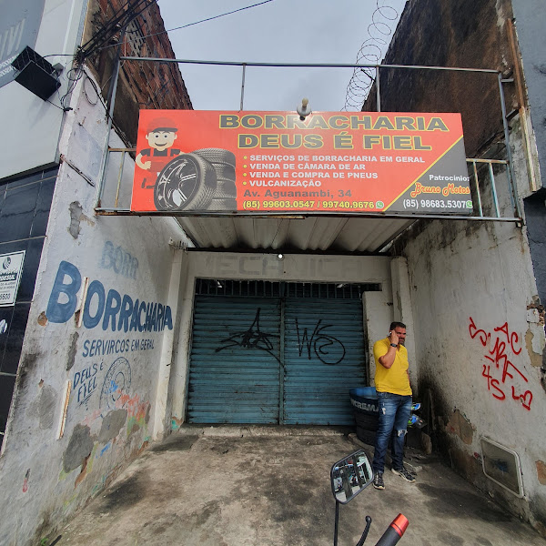 Borracharia Deus é fiel