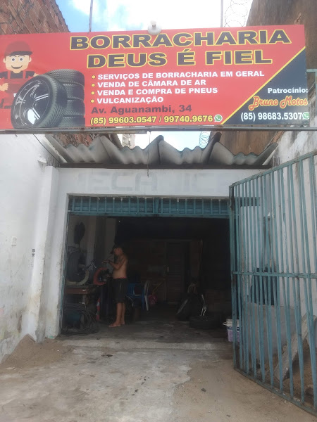 Foto 1 Borracharia Deus é fiel