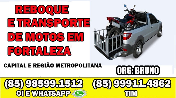 Reboque de Motos em Fortaleza