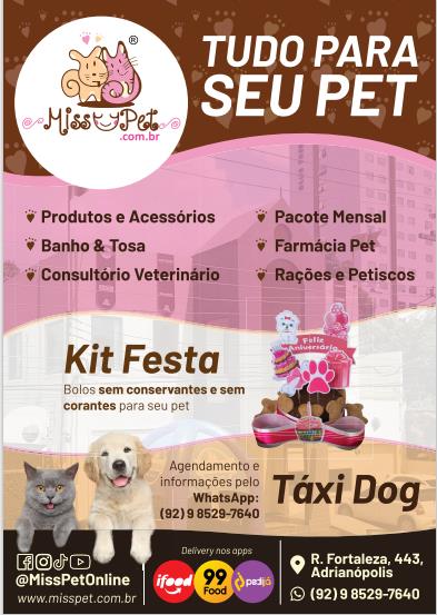 Foto 2 Miss Pet Adrianópolis: Pet Shop, Banho, Tosa, Ração em Manaus AM