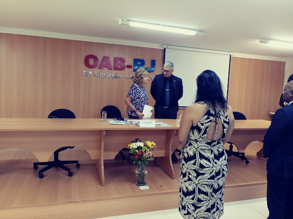 Foto 1 OAB - RJ 58°Subseção - Leopoldina