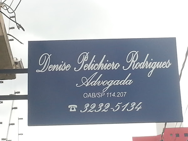 Dra. Denise Pelichiero Rodrigues - Advogada