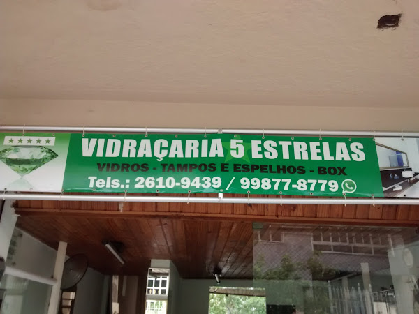 Vidraçaria 5 Estrelas
