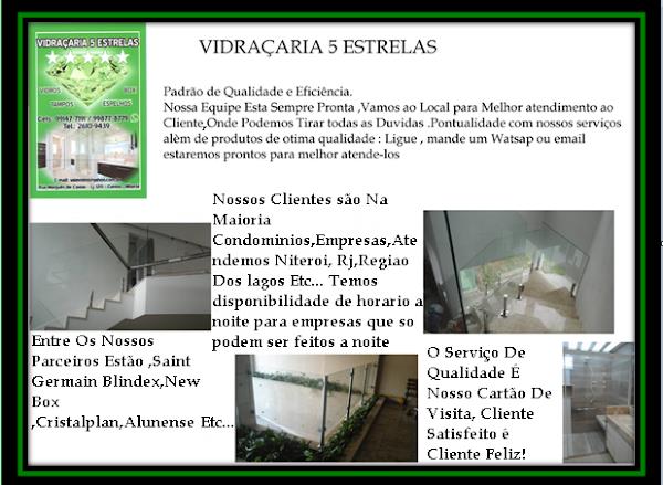 Foto 5 Vidraçaria 5 Estrelas