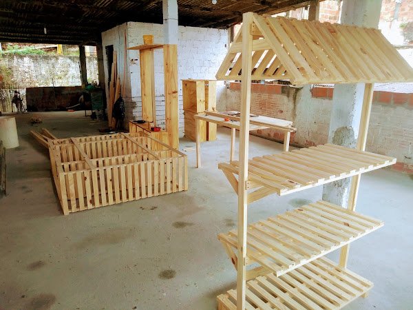 Móveis de palites AS Marcenaria Santana !