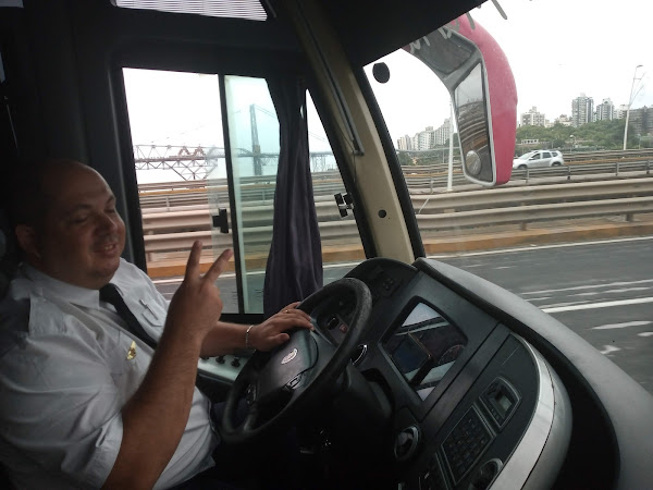 Foto 1 Embarque buser Florianópolis-SC