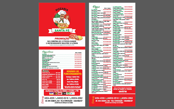 Foto 1 Pizzaria Santa fé