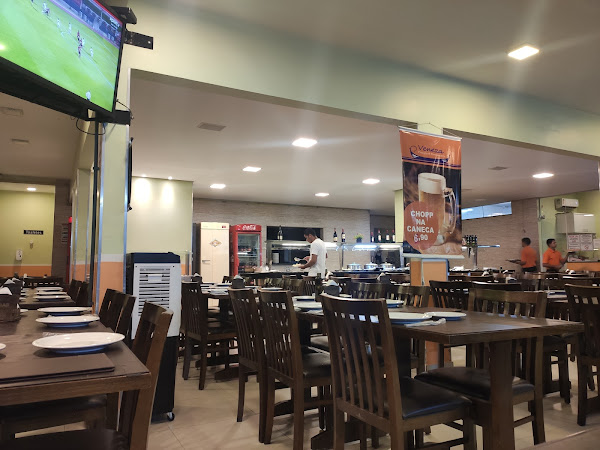 Veneza Pizzaria e Restaurante - Rodízio de Pizzas e À La Carte. Buffet de Quentes e Frios.