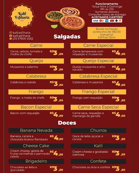 Foto 3 Kalil Pizzas e Esfihas