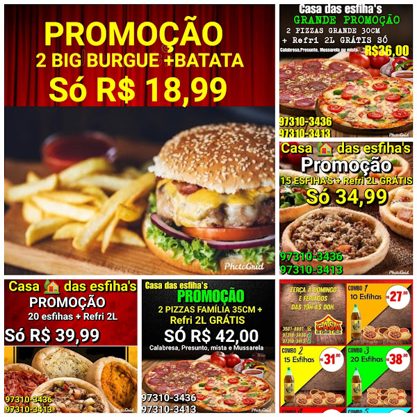 Foto 2 CASA DAS ESFIHA'S E PIZZARIA