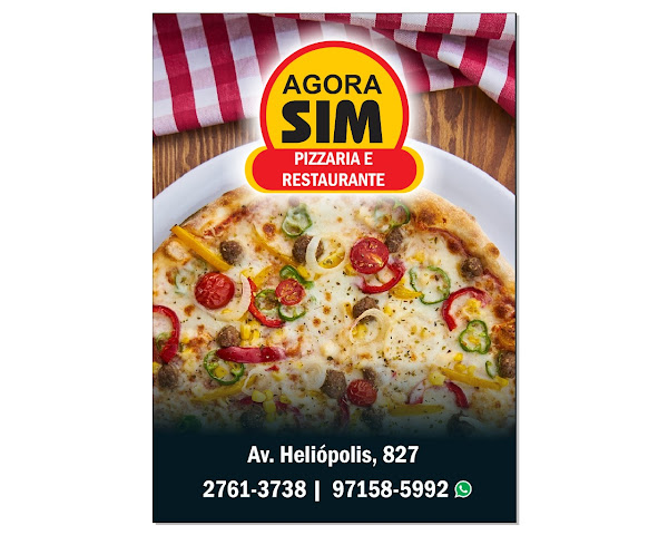 Foto 3 Agora Sim Pizzaria e Restaurante