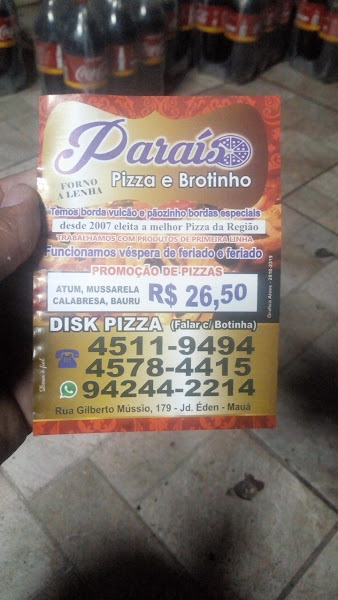 Pizzaria Paraiso