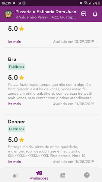 Foto 5 Pizzaria e Esfiharia Dom Juan Foto 5 Pizzaria e Esfiharia Dom Juan