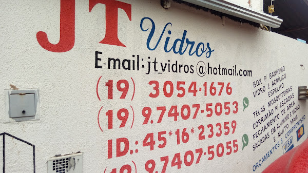 Foto 2 Vidraçaria JT Vidros