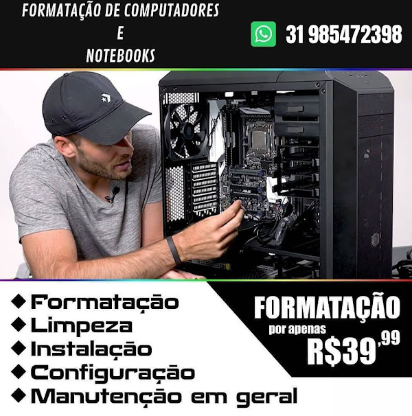FORMATAÇAO DE COMPUTADORES
