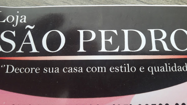 Loja são pedro