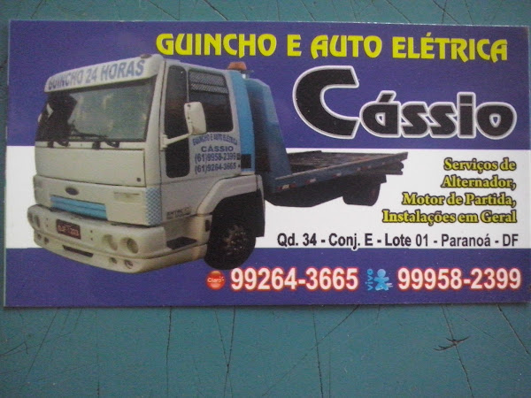 Foto 1 Guincho 24H Paranoá DF. Cássio