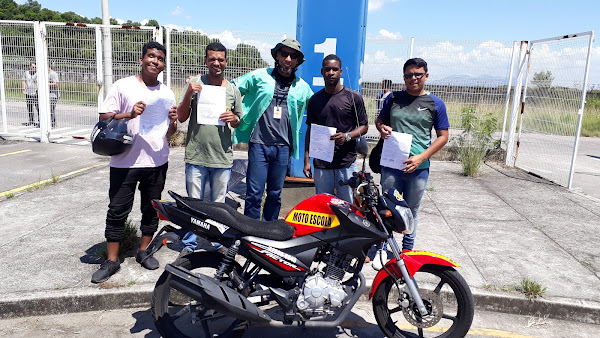 Área de treinamento de automotoescolas