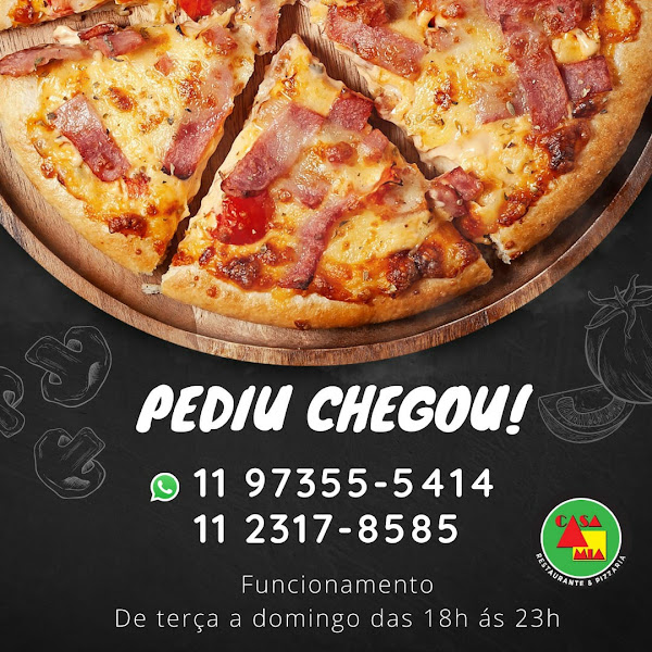 Foto 1 Casa Mia Pizzaria e Rotisseria