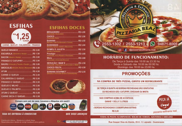 Foto 2 Pizzaria & Esfiharia Real