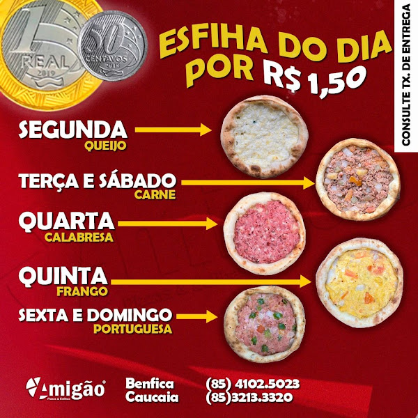 Foto 1 Amigão Pizzaria Treze de Maio