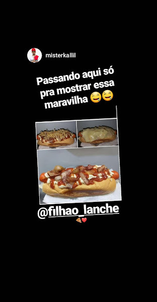 Foto 4 FILHÃO LANCHE E PIZZARIA