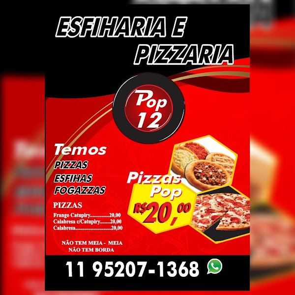 Foto 2 Esfiharia e pizzaria pop 12