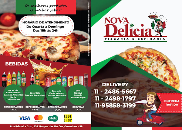 Pizzaria Nova Só Delicia Pizzaria Nova Só Delicia