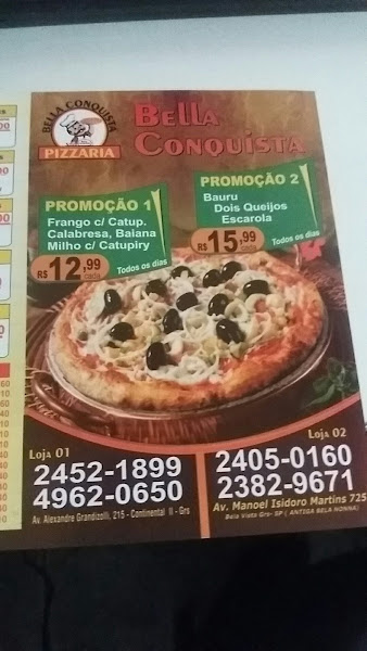 Foto 3 pizzaria bella conquista 2