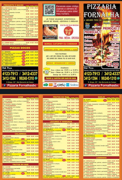 Foto 1 Pizzaria Fornalha