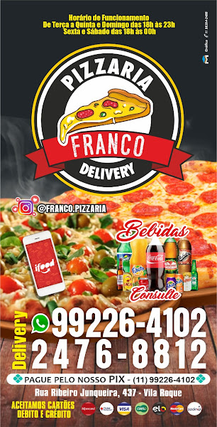 Foto 2 Pizzaria Franco