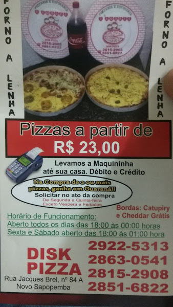 Foto 1 Pizzaria Três Amores