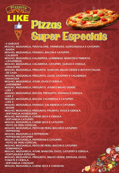 Foto 1 Pizzaria Like