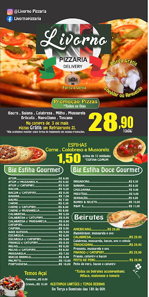 Foto 2 Livorno Pizzaria & Esfiharia