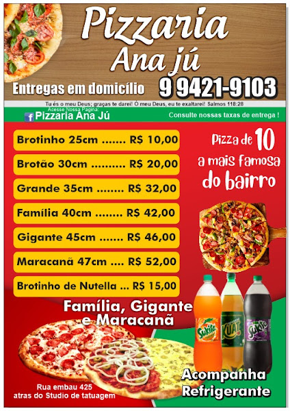 Foto 4 Pizzaria Ana jú