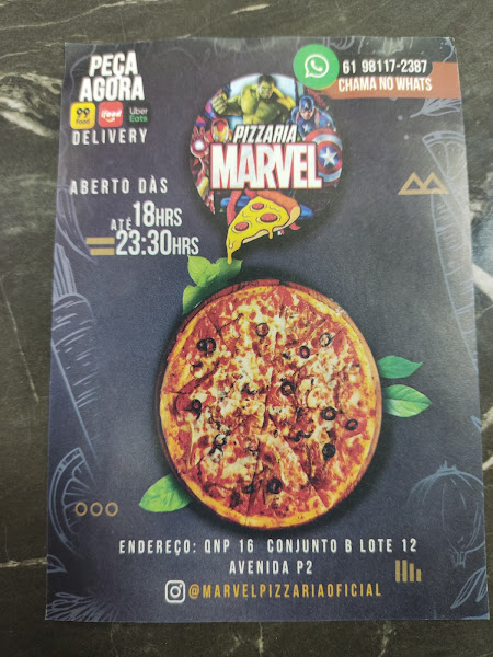 Foto 1 Marvel pizzaria Ceilândia sul