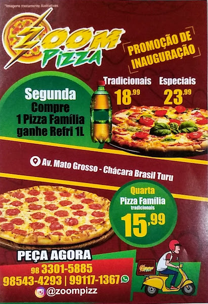 Foto 2 Zoom pizzas e massas