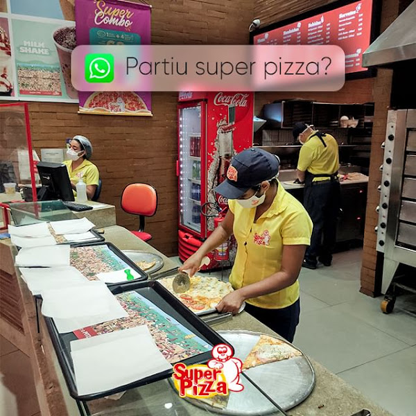 Foto 4 Super Pizza Shopping Pátio Maceió: Pizza Grande, Doce, Pizzaria, Delivery, Maceió AL