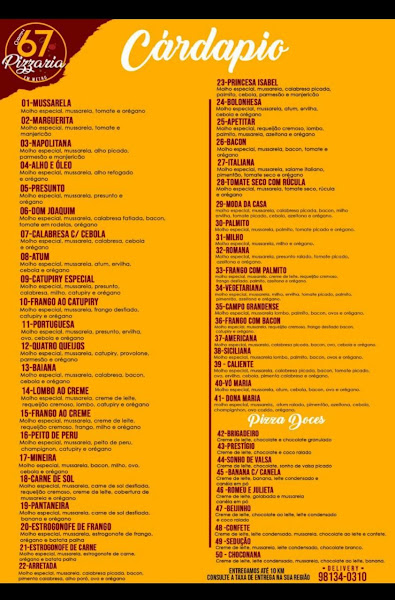 Foto 1 067 Pizzaria em Metro