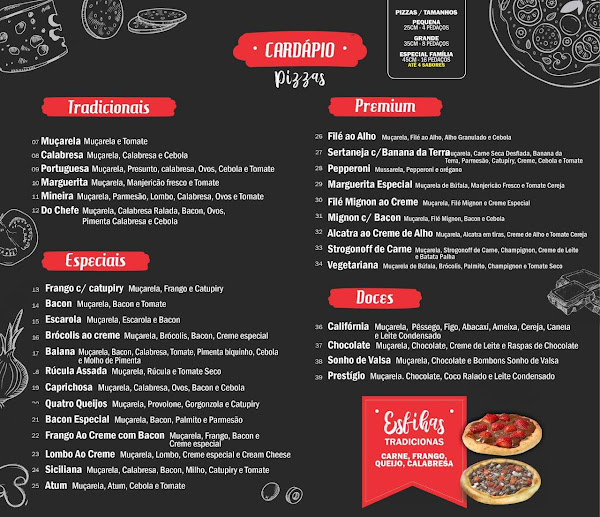 Pizzarella Tiradentes