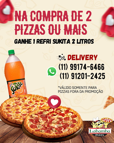 Foto 1 Pizzaria Labamba