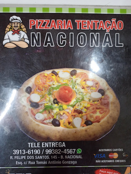 Foto 2 PIZZARIA TENTAÇÃO - NACIONAL
