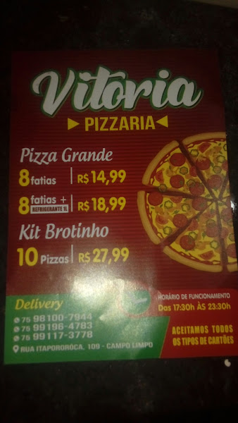 Foto 1 Vitória Pizzaria e Petiscaria