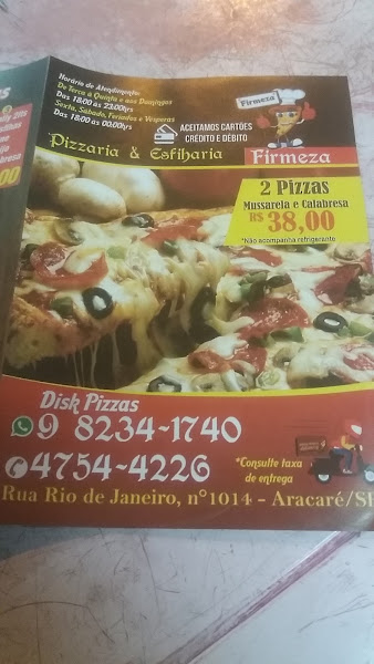 Foto 3 Pizzaria Firmeza
