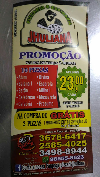 Foto 4 Pizzaria Jhuliana (delivery)